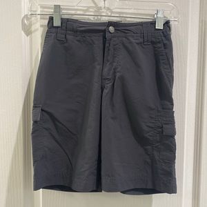 REI nylon cargo hiking shorts
